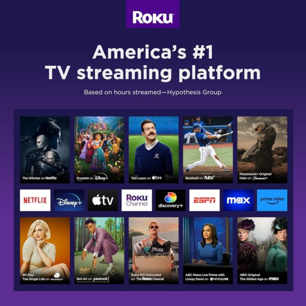 Roku Express 4K+ | Roku Streaming Device 4K/HDR, Roku Voice Remote, Free & Live TV - Image 6