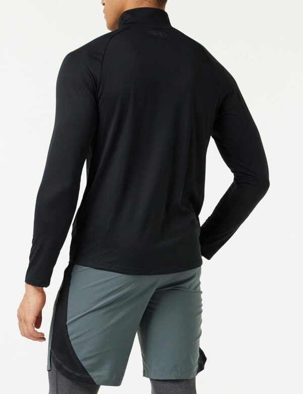 Under Armour Men's UA Tech™ ½ Zip Long Sleeve XL Black - Image 6