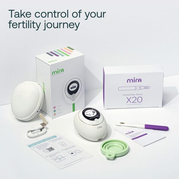 Mira Plus and Max Wands, Track 3 Fertility Hormones, LH, E3G, and PdG to Predict and Confirm Ovulation and Fertility Window, 20 Max Wands and 20 Plus Wands - Image 9