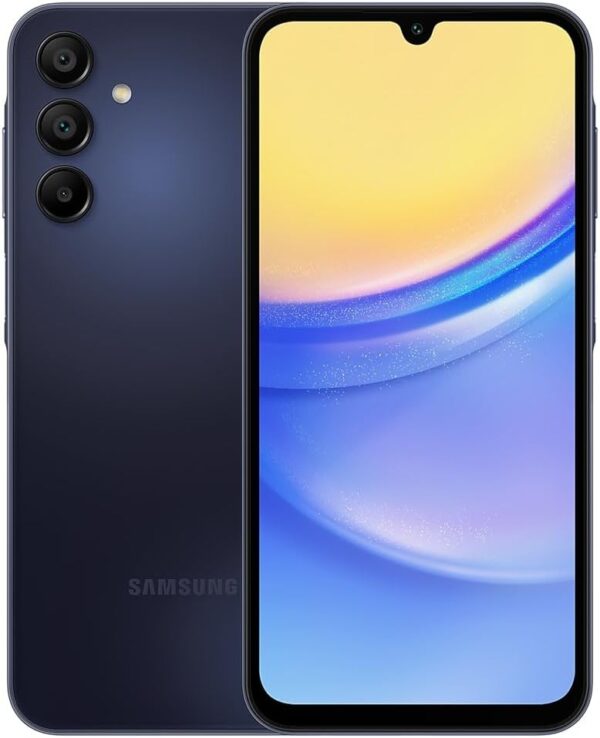 SAMSUNG Galaxy A15 5G (128GB, 2024) 6.5" 90Hz AMOLED, 50MP Camera, 4G Volte (Fully Unlocked International Model for AT&T, T-Mobile, Verizon, Global) A156U (Blue Black) (Renewed) - Image 2