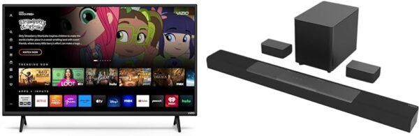 VIZIO 40-inch D-Series Full HD 1080p Smart TV with AMD FreeSync & M-Series 5.1.2 Immersive Sound Bar with Dolby Atmos - Image 2