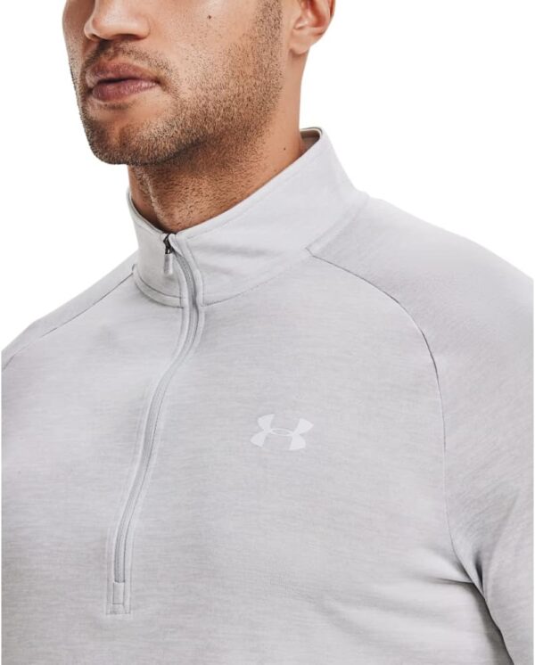 Under Armour Men's UA Tech™ ½ Zip Long Sleeve XL Gray - Image 5