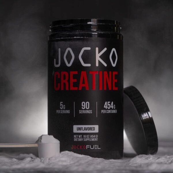 Jocko Fuel Creatine Monohydrate Powder - Creatine for Men & Women, Supplement for Athletic Performance & Muscle Health, 90 Servings 16 oz (Unflavored) - Image 5