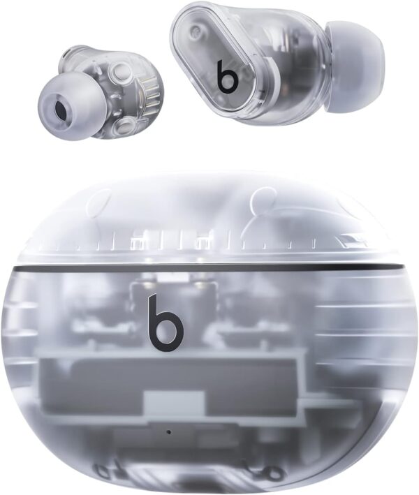 Beats Studio Buds + True Wireless Noise Cancelling Earbuds - Transparent (Renewed) - Image 2