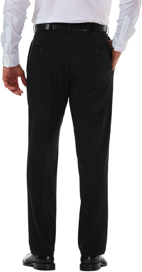 Haggar Men's Cool 18 Pro Classic Fit Flat Front Casual Pant (Regular and Big & Tall Sizes) - Image 4