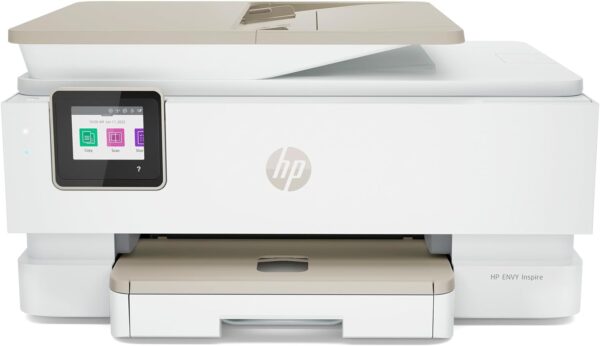 HP ENVY Inspire 7955e Wireless Color Inkjet Printer, Print, scan, copy, Easy setup, Mobile printing, Best-for home, Instant Ink with HP+,White - Image 2