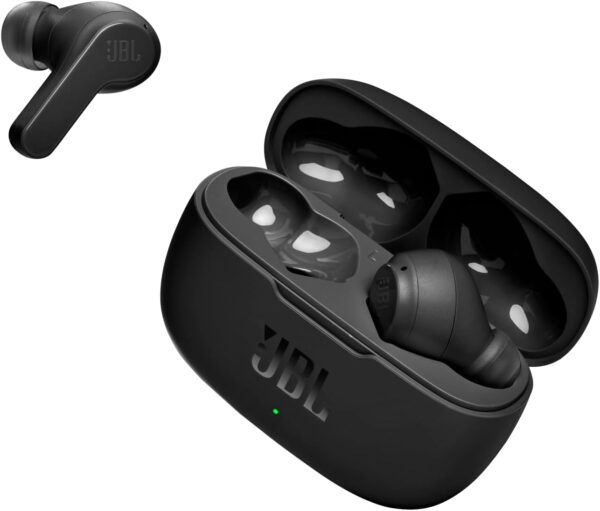 JBL Vibe 200TWS - True Wireless Earbuds, 20 hours of combined playback, JBL Deep Bass Sound, Comfort-fit, IPX2 rating, Pocket friendly (Black) - Image 4