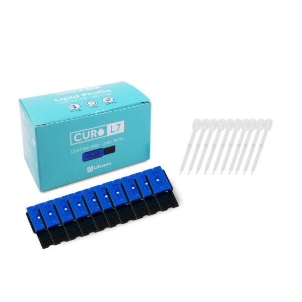 CUROfit : CURO L7 Cholesterol Multi Test Strips - Included 10 Strips (Device NOT Included) - Image 5