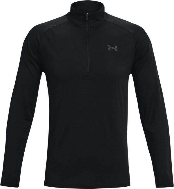 Under Armour Men's UA Tech ½ Zip Long Sleeve LG Black - Image 8