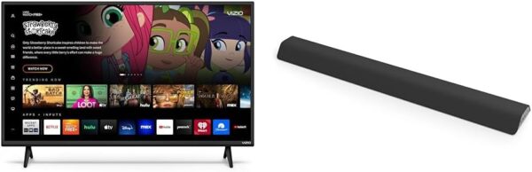 VIZIO 40-inch D-Series Full HD 1080p Smart TV with AMD FreeSync & M-Series All-in-One 2.1 Immersive Sound Bar with 6 High-Performance Speakers - Image 2