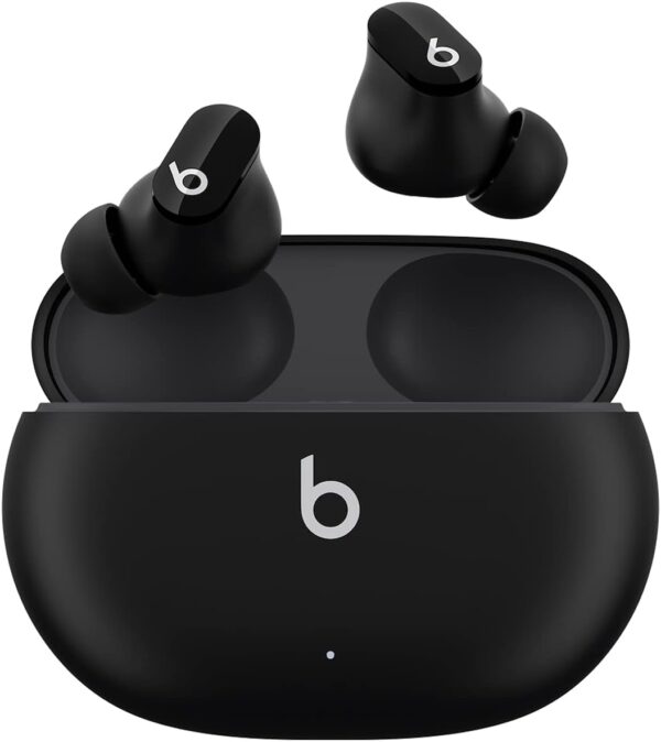 Beats Studio Buds - True Wireless Noise Cancelling Earbuds - Compatible with Apple & Android, Built-in Microphone, IPX4 Rating, Sweat Resistant Earphones, Class 1 Bluetooth Headphones - Black - Image 2