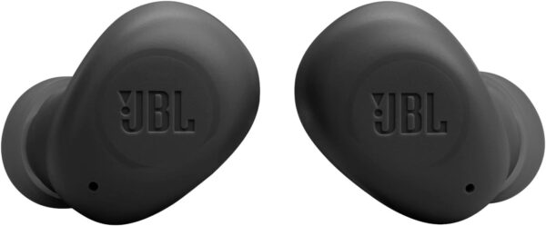 JBL Vibe Buds - True Wireless Earbuds, Smart Ambient, VoiceAware, Up to 32 total hours of battery life with speed charging, Water and dust resistant, JBL Deep Bass Sound (Black) - Image 3