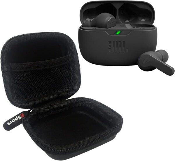 JBL Vibe Beam True Wireless Earbud Bundle with gSport Case (Black) - Image 2