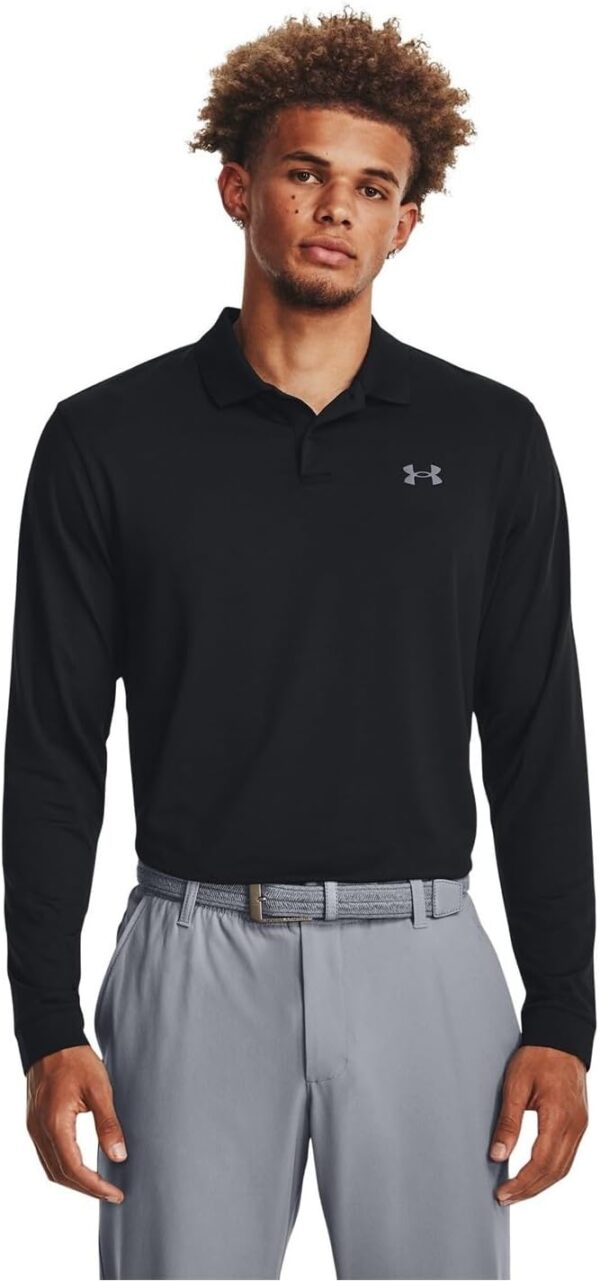 Under Armour Men's Performance Polo 3.0 Long Sleeve - Image 3