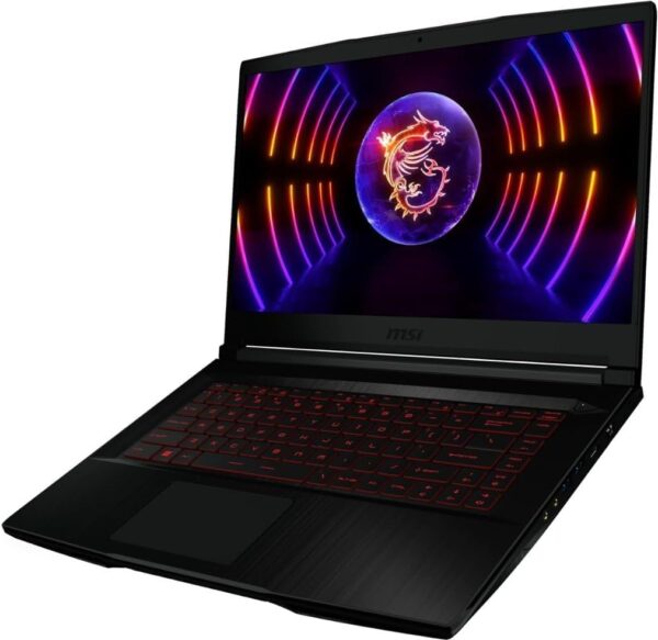 MSI Thin GF63 Gaming Laptop: Intel Core i5-12450H GeForce RTX 2050, 15.6" FHD, 144Hz, 8GB DDR4, 1TB NVMe SSD, Type-C USB 3.2 Gen 1, Cooler Boost 5, Win 11 Home, Black - Image 4