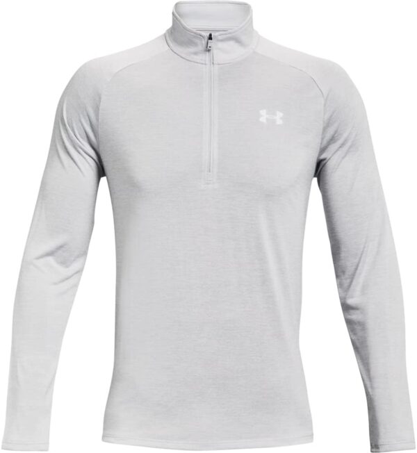 Under Armour Men's UA Tech™ ½ Zip Long Sleeve XL Gray - Image 2