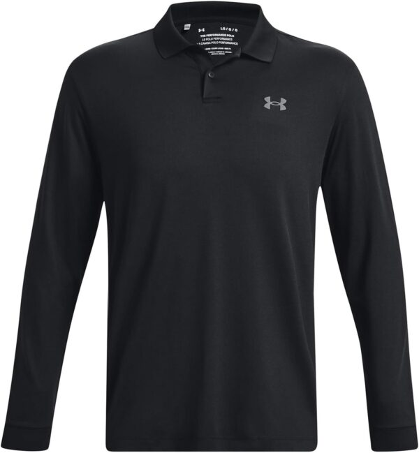 Under Armour Men's Performance Polo 3.0 Long Sleeve - Image 2