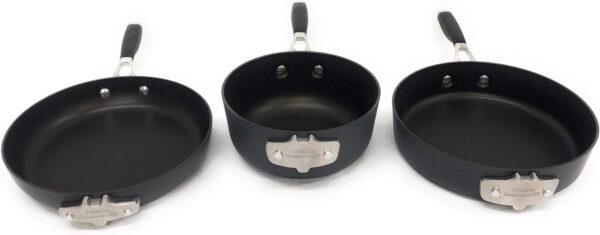 Calphalon Select 9pc Space Saving Hard-Anodized Nonstick Cookware Set - Image 4