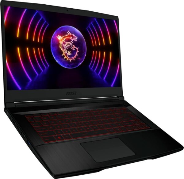 MSI Thin GF63 Gaming Laptop 15.6" 144Hz FHD IPS (8-Core Intel i5-12450H, 16GB RAM, 1TB PCIe SSD, GeForce RTX 2050 4GB, Backlit KYB, WiFi 6, HD Webcam, Win 11 Home) w/Dockztorm Hub - Image 4