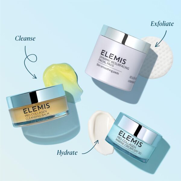 ELEMIS Pro-Collagen Marine Cream SPF 30, Lightweight Anti-Wrinkle Daily Face Moisturizer Firms, Smoothes, Hydrates, & Delivers Sun Protection - Image 6