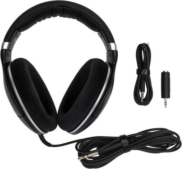 Sennheiser Consumer Audio HD 599 SE Around Ear Open Back Headphone - Black - Image 3