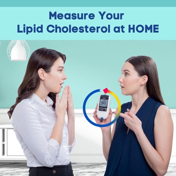 CURO L7 - Professional Home Cholesterol Testing with Lipid Blood Test Kit - Easy to Use, Accurate Results, Comprehensive Breakdown, Memory Storage, and Exceptional Support - Image 6