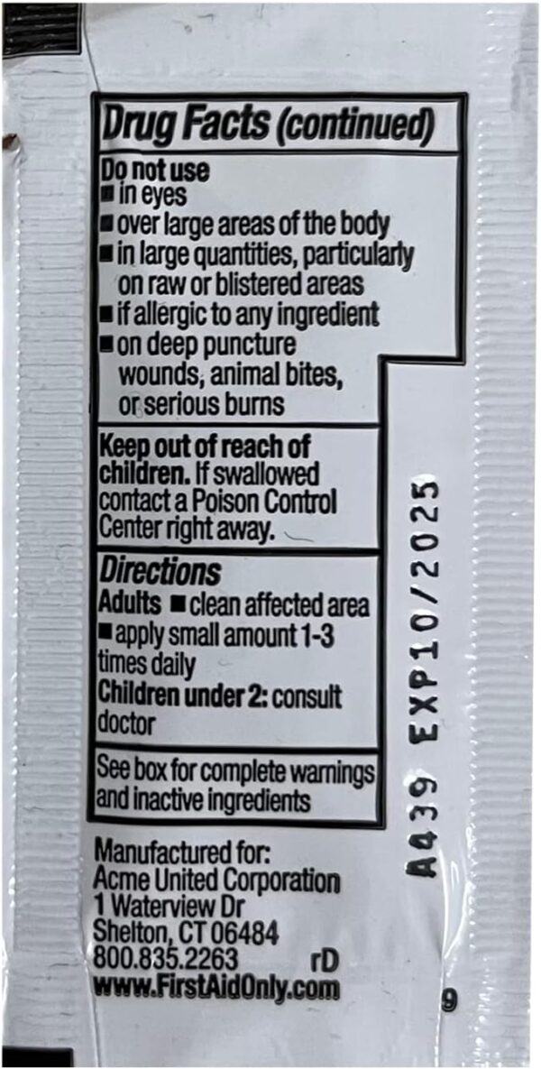 First Aid Only 9302-25M 25-Person Contractor's Emergency First Aid Kit for Home Renovation, Job Sites, and Construction Vehicles, 178 Pieces - Image 10