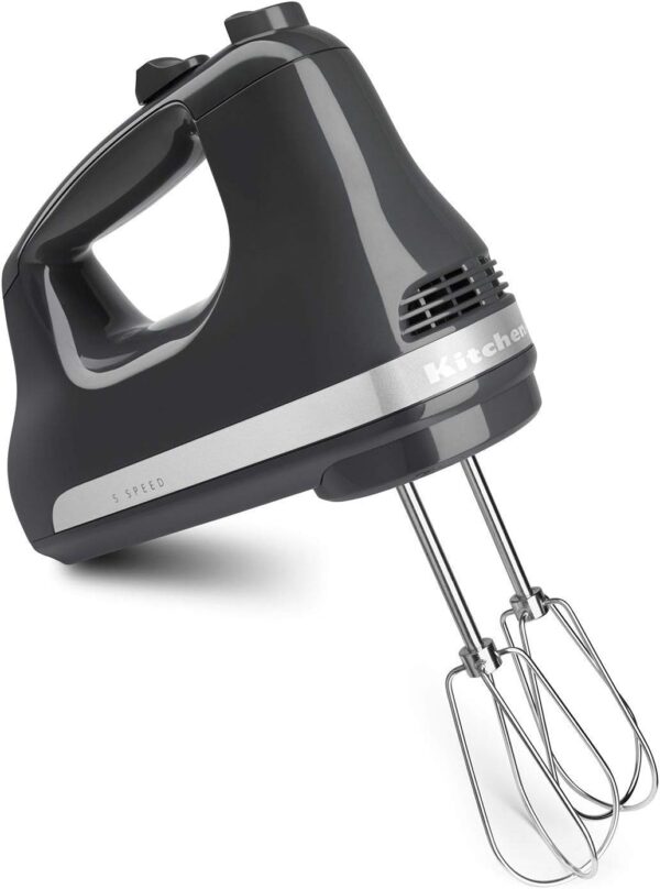 KitchenAid KHM512GT Pro Line 5 Speed Hand Mixer, Tempest Grey (Renewed) - Image 2