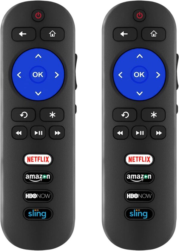 Pack of 2 Replacement Remote Compatible with All TCL Roku TV Remote, RC280 RC282 Remote for TCL 28 32 40 43 48 49 50 55 65 75 85 inch Smart Roku TV, No Setup & Pair Requried - Image 10