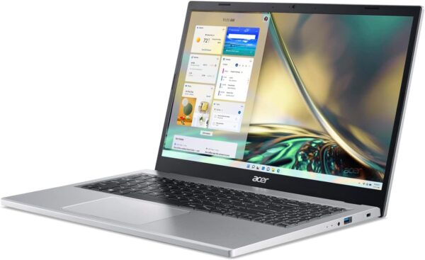 Acer Aspire 3 A315-24P-R7VH Slim Laptop | 15.6" Full HD IPS Display | AMD Ryzen 3 7320U Quad-Core Processor | AMD Radeon Graphics | 8GB LPDDR5 | 128GB NVMe SSD | Wi-Fi 6 | Windows 11 Home in S Mode - Image 9