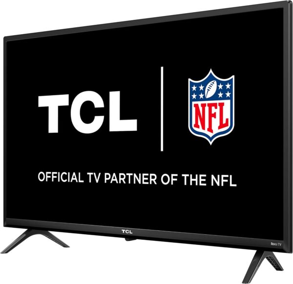 TCL 32" Class 3-Series HD 720p LED Smart Roku TV - 32S355, Black - Image 4