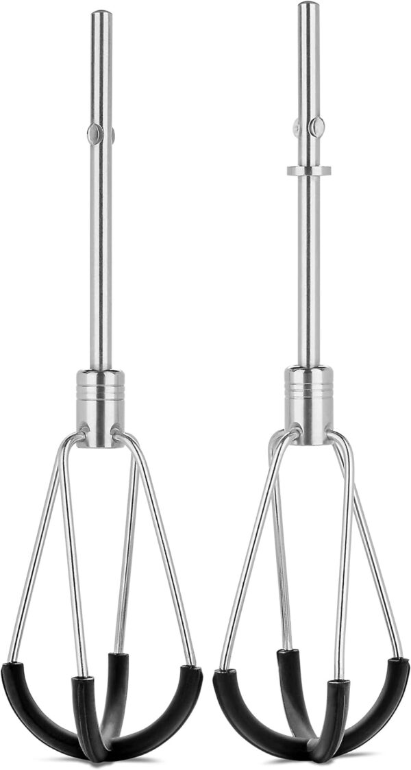 KitchenAid KHMFEB2 Flex Edge Beater Accessory for Hand Mixer, One Size, Stainless Steel - Image 2