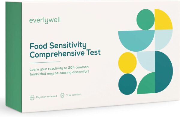 Everlywell Food Sensitivity Comprehensive Test - Learn How Your Body Responds to 204 Different Foods - at-Home Collection Kit - CLIA-Certified Labs - Ages 18+ - Image 2