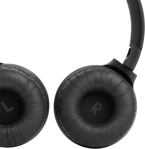 JBL Tune 510BT: Wireless On-Ear Headphones with Purebass Sound - Black - Image 5