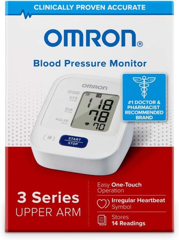 Omron Upper Arm Blood Pressure Monitor, 3 Series - Image 4