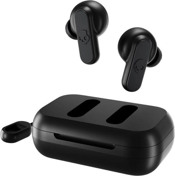 Skullcandy Dime 2 In-Ear Wireless Earbuds, 12 Hr Battery, Microphone, Works with iPhone Android and Bluetooth Devices - Black - Image 2