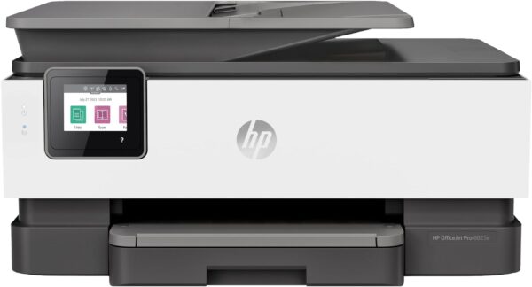 HP OfficeJet Pro 8025e Wireless Color All-in-One Printer with bonus 6 free months Instant Ink with HP+ (1K7K3A), Gray - Image 2