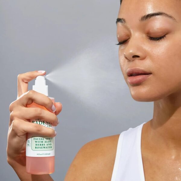 Mario Badescu Facial Spray with Aloe, Herbs and Rose Water for All Skin Types, Face Mist that Hydrates, Rejuvenates & Clarifies - Image 3