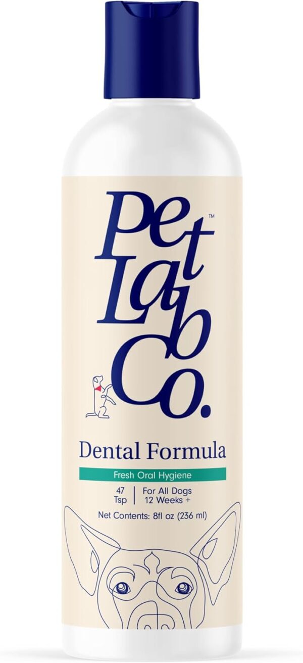 Petlab Co. Dog Dental Formula - Keep Dog Breath Fresh and Teeth Clean - Supports Gum Health - Water Additive Dental Care Targets Tartar - Packaging May Vary - Image 2