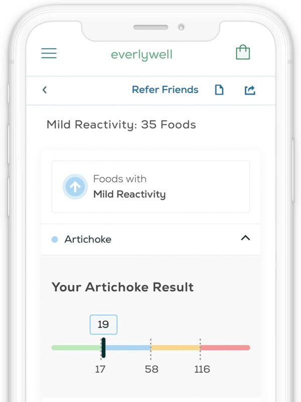 Everlywell Food Sensitivity Test - Learn How Your Body Responds to 96 Different Foods - at-Home Collection Kit - CLIA-Certified Labs - Ages 18+ - Image 5