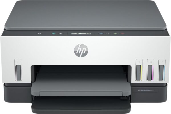 HP Smart -Tank 6001 Wireless Cartridge-Free all in one printer, this ink -tank printer comes with up to 2 years of ink included, with mobile print, scan, copy (2H0B9A) - Image 2