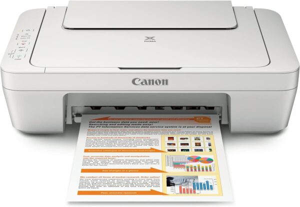 Canon PIXMA MG2522 All-in-One Color Inkjet Personal Printer, 3-in-1 Print, Scanner & Copier, Home Business Office, White + Accessories - Image 4