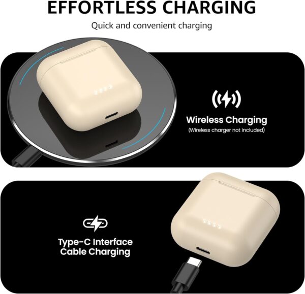 TOZO T6 Wireless Earbuds Bluetooth 5.3 Headphones, Ergonomic Design in-Ear Headset, 50Hrs Playtime with Wireless Charging Case, APP EQ Customisable, IPX8 Waterproof, New Upgraded Version - Image 5