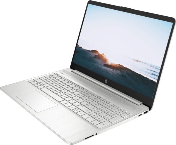 HP 15 Notebook Laptop, 15.6" FHD Display, Intel Core i5-1135G7, 16GB DDR4 RAM, 512GB PCIe NVMe SSD, Webcam, Wi-Fi, Bluetooth, Windows 11 Home, Silver - Image 3