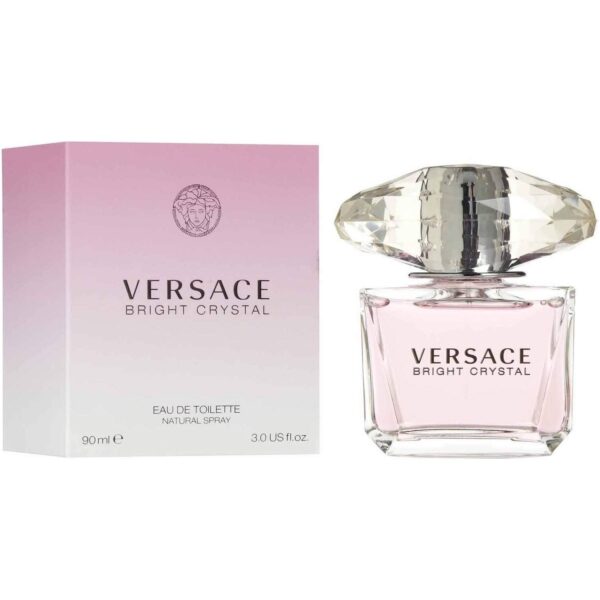 Versace Bright Crystal for Women 3.0 oz Eau de Toilette Spray - Image 3