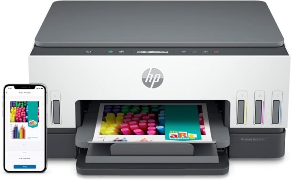 HP Smart -Tank 6001 Wireless Cartridge-Free all in one printer, this ink -tank printer comes with up to 2 years of ink included, with mobile print, scan, copy (2H0B9A) - Image 19