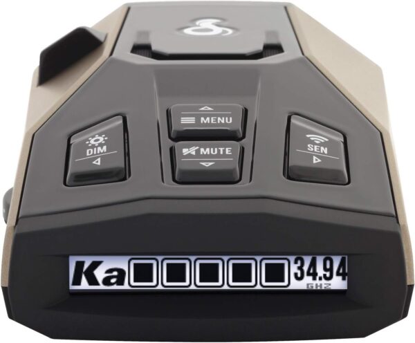 Cobra RAD 450 Laser Radar Detector: Long Range, False Alert Filter, Voice Alert & OLED Display, Black, RAD450 - Image 2