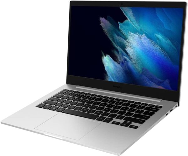 Samsung Galaxy Book Go Laptop PC Computer Qualcomm 7C Pro 4GB Memory 128GB eUFS Storage 18-Hour Battery Compact Light Shockproof WFH Ready WiFi 5, Silver (Renewed) - Image 4