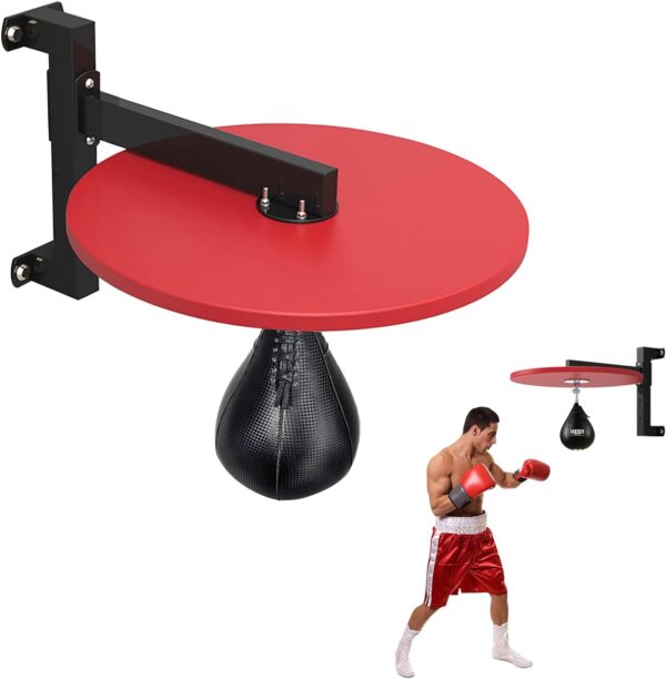 Speed Bag Platform, Boxing Training Speed Bag Platform with Speed Bag Swivel for Workout, Punching, Training, Boxing, Exercise - Image 2