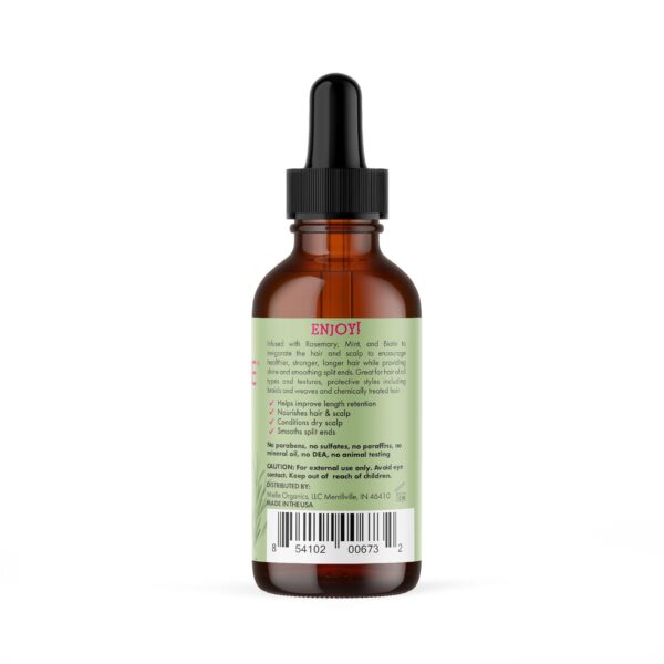 Mielle Organics Rosemary Mint Scalp & Hair Strengthening Oil for All Hair Types, 2 Ounce - Image 5